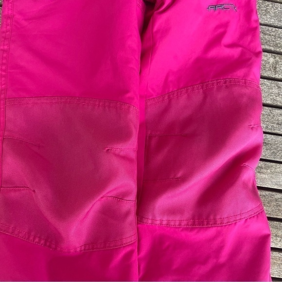 Arctix Kids Snow Pants with Reinforced Knees and Seat - Size M - HOT PINK - Picture 4 of 11